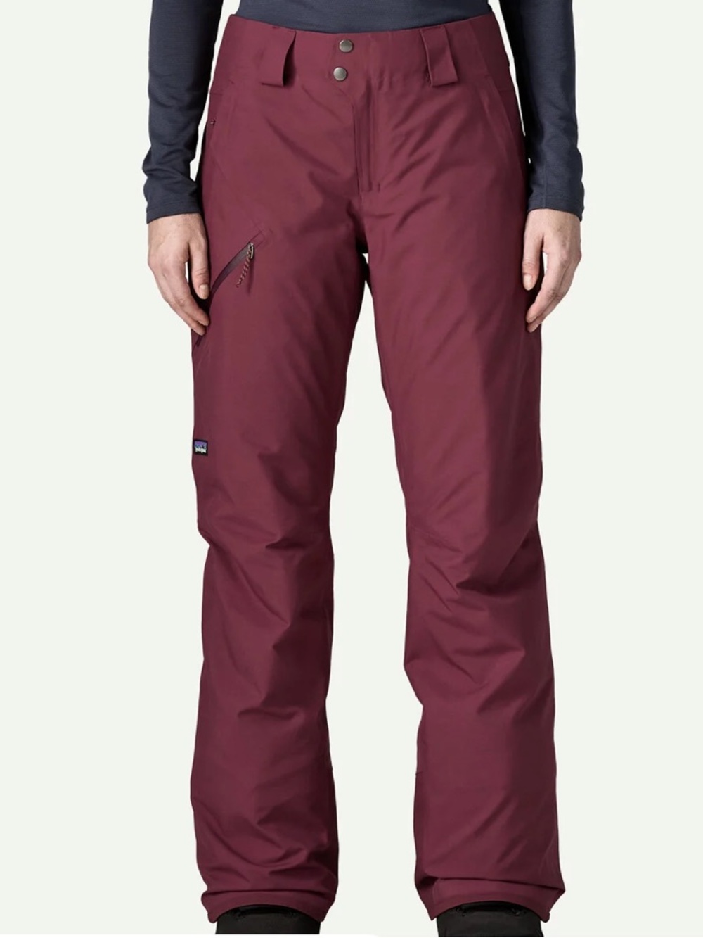 Patagonia Women's Ski Pants - Burgundy